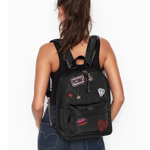 Victoria's Secret Runway Patch City Backpack - Picture 1 of 11
